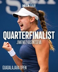 WTA瓜达拉哈拉站1/8决赛，前二号种子均出局无缘8强